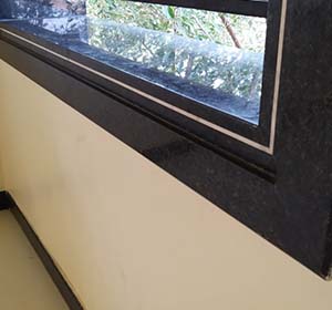 Granite window frame for all windows